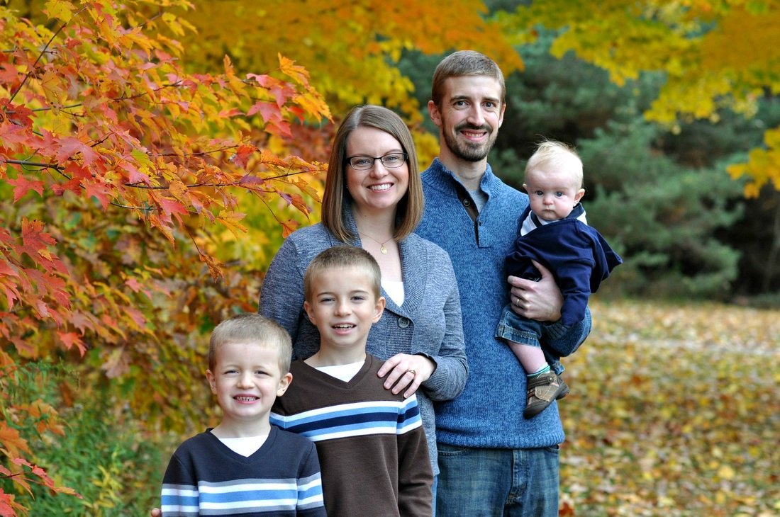 Katie M. Reid Photography famiy fall picture