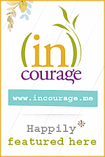 Happily Featured Button for incourage 