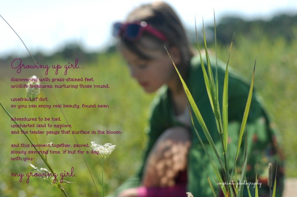 Poem about girl growing up by Katie M. Reid