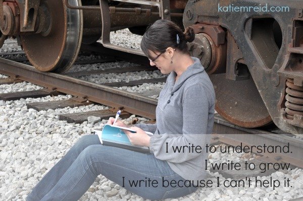 This is why I write by Katie M. Reid