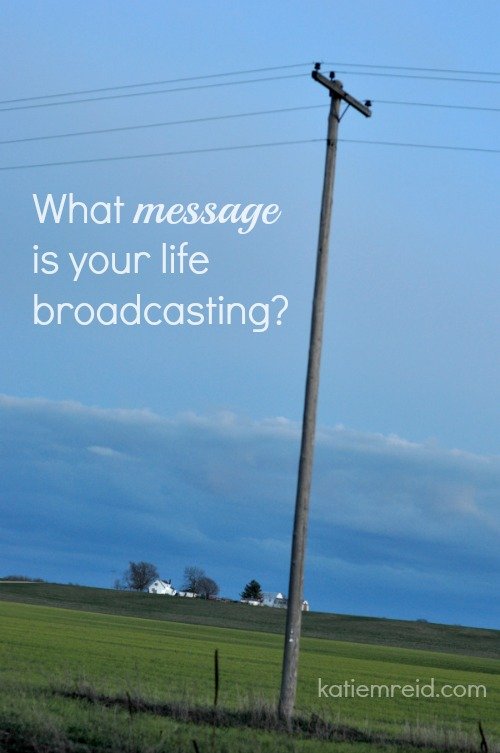 Life Message Broadcast for Katie M Reid