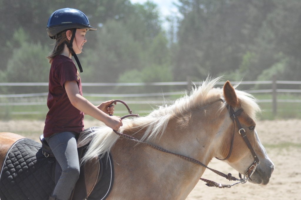 Girl on Hopewell Ranch Horse by Katie M Reid Photography