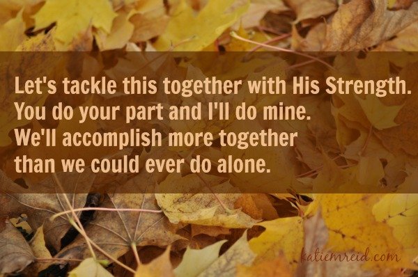 We can do more together by Katie M. Reid