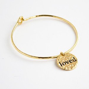 Love Dangle Bangle via Fashion and Compassion 