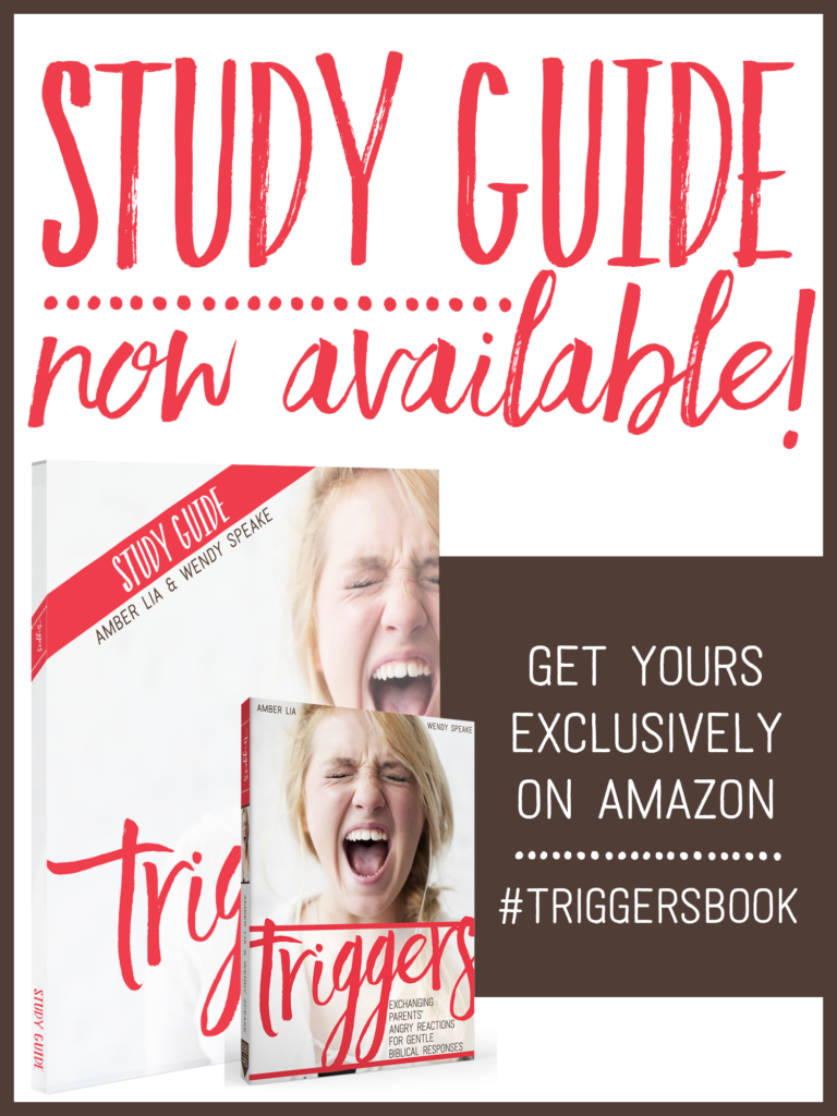 Triggers book and study guide by Wendy Speake and Amber Lia 