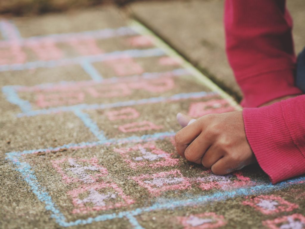 Chalk drawing via Creative Commons