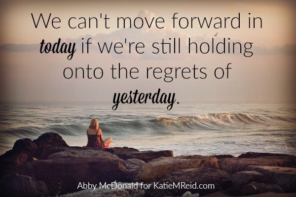 Let go of regrets image by Abby McDonald