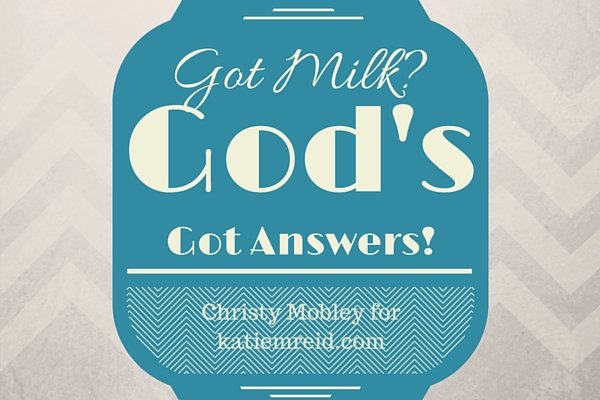 God's Got Answers image Christy Mobley 