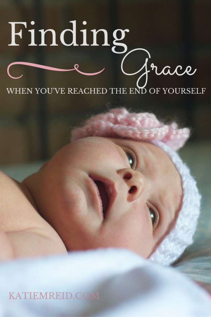 Finding grace when you've reach the end of yourself by Katie M. Reid Photography