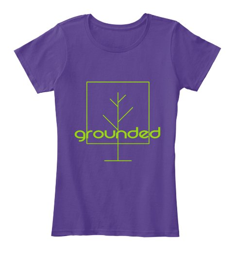 Grounded Shirt designed by Katie M. Reid for #write31days series