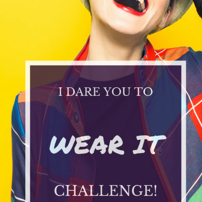 Take the I Dare You to Wear It Challenge via katiemreid.com