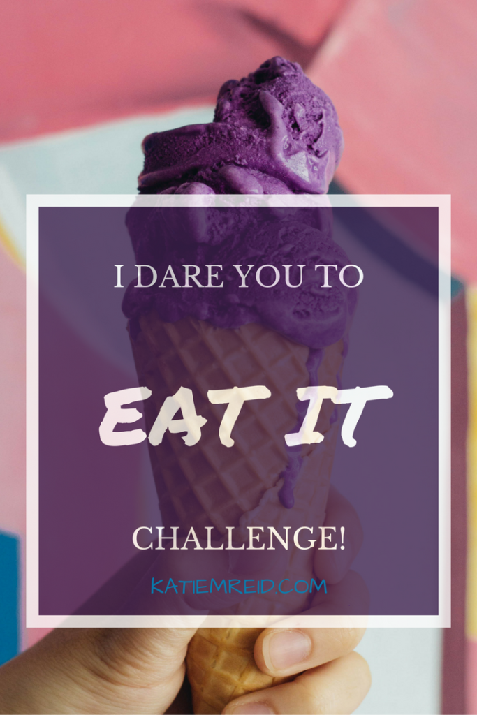 I dare you to eat it mother and tween challenge