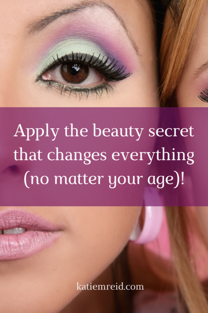 Apply the beauty secret that changes everything, no matter what your age! 