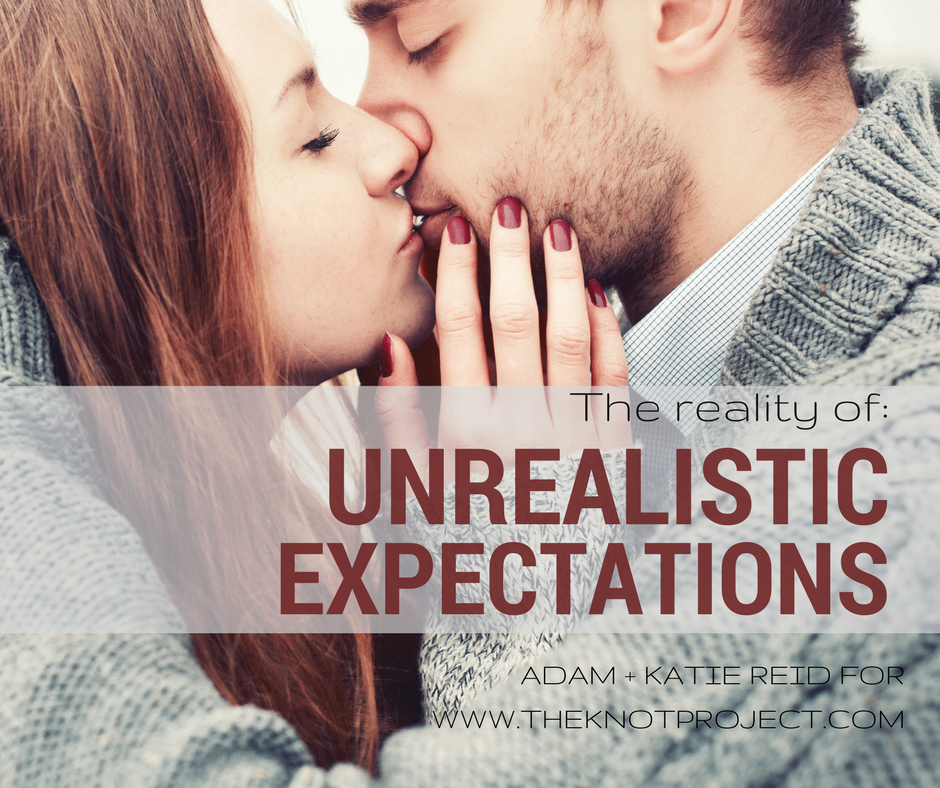Unrealistic Expectations on Valentine's Day and in marriage by Katie M. Reid for The Knot Project