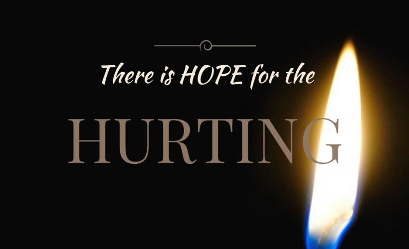 There is hope for the hurting quote by Katie M Reid Photography