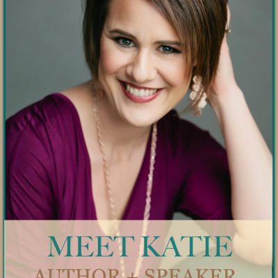 Author and Speaker Katie M. Reid of katiemreid.com