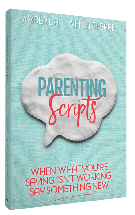 Parenting Scripts book cover by Amber Lia and Wendy Speake 