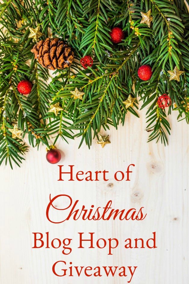 Heart of Christmas blog hop and giveaway with shirt, music, and books
