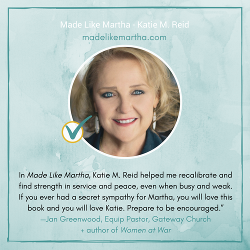 Made Like Martha Book Endorsement by Jan Greenwood author of Women at War 