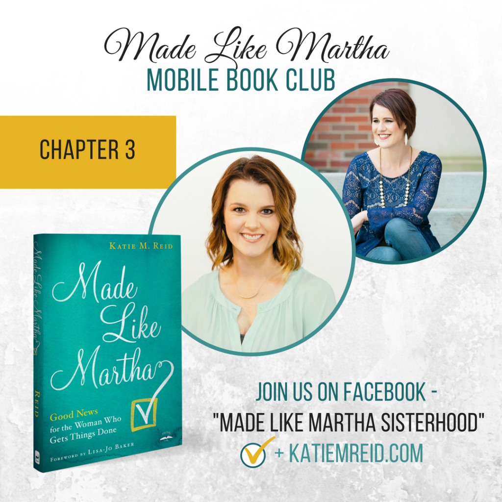 Made Like Martha mobile book club for Chapter 3 with Katie M. Reid and Kristin Funston