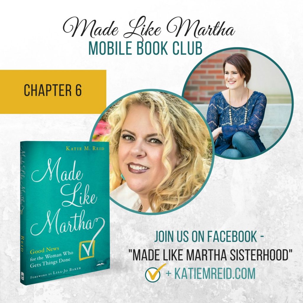 Made like Martha mobile book club Chapter 6 with author Katie M. Reid and Jami Amerine 