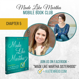 Made like Martha mobile book club Chapter 5 with authors Jen Weaver and Katie M. Reid