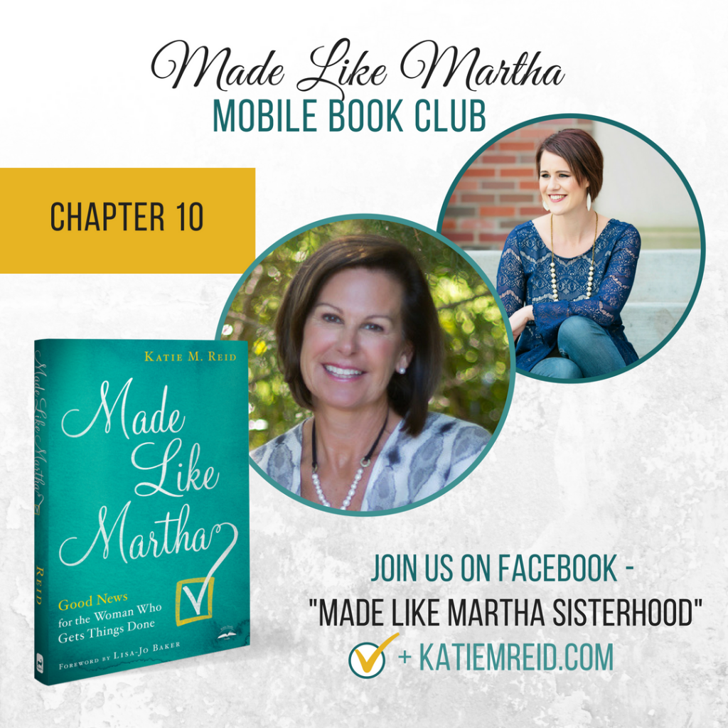 Made Like Martha mobile book club with Katie Reid and Christy Mobley Chapter #9