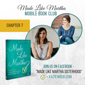 Made Like Martha mobile book club with Katie Reid and Tessa Kirby on Chapter 7