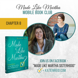 Made Like Martha mobile book club for Chapter 8 with Niki Hardy and Katie Reid.