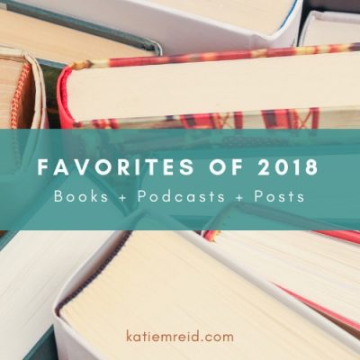 Favorite books and podcasts and posts of 2018 list