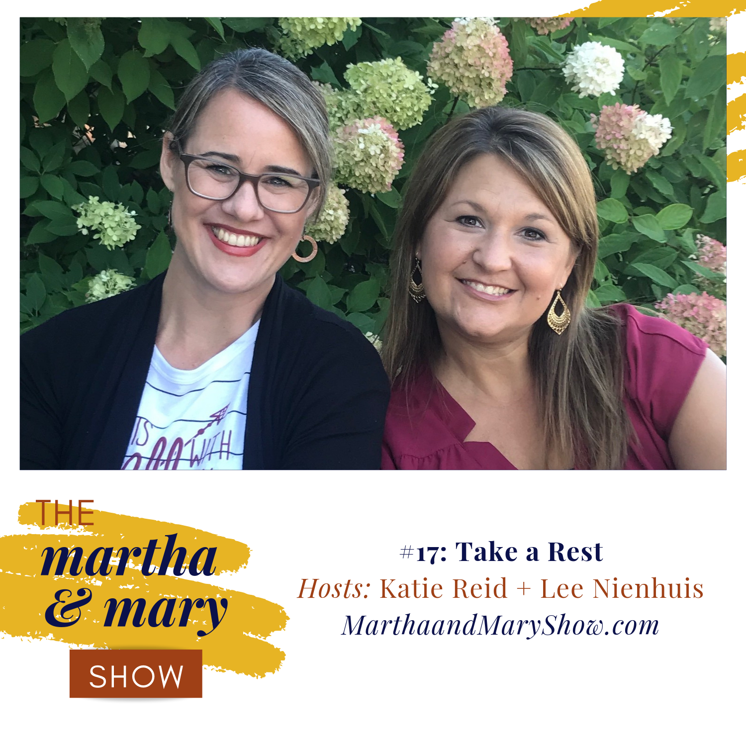 Take a Rest Katie Reid Lee Nienhuis hosts Martha Mary Show 