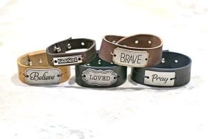 Leather Bracelets Lee Nienhuis BRave