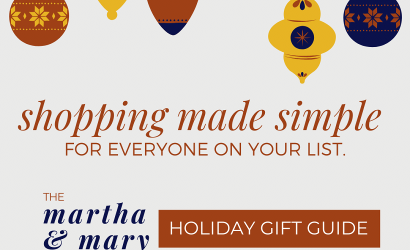 Martha Mary Show Holiday Gift Guide Shopping Podcast