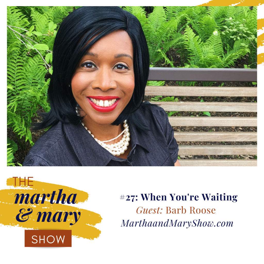 Barb Roose Speaker Bible Study Teacher interview Martha Mary Show podcast 