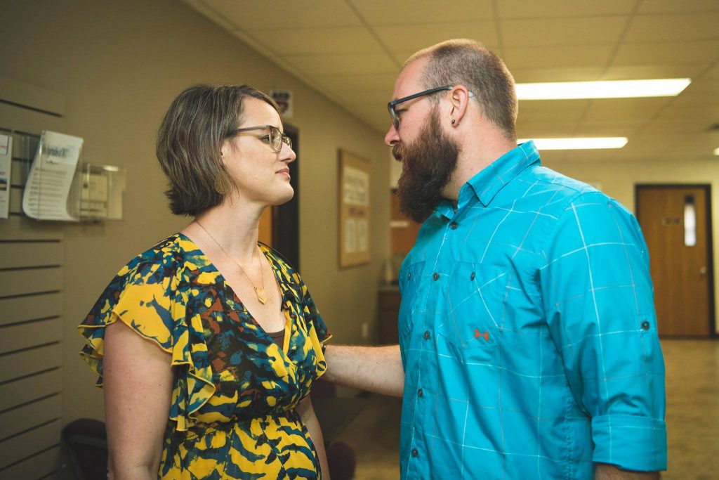 Katie and Adam Reid photo by Charis Seed Photography