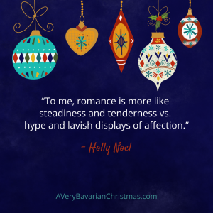 Holly steadiness not lavish display quote A Very Bavarian Christmas book