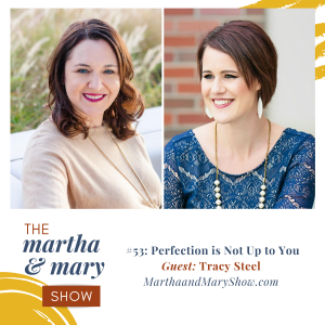 Martha Mary Show podcast summer series Tracy Steel Katie Reid Perfection