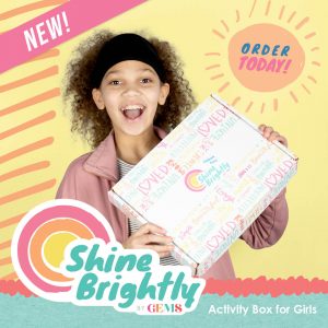 Celebrate Easter Shine Brightly Box GEMS Girls Club