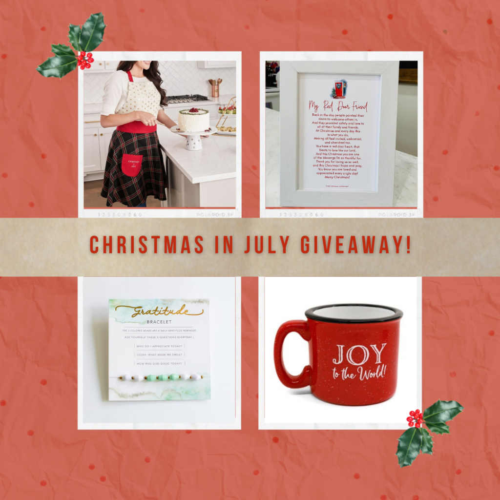 Christmas in July Giveaway