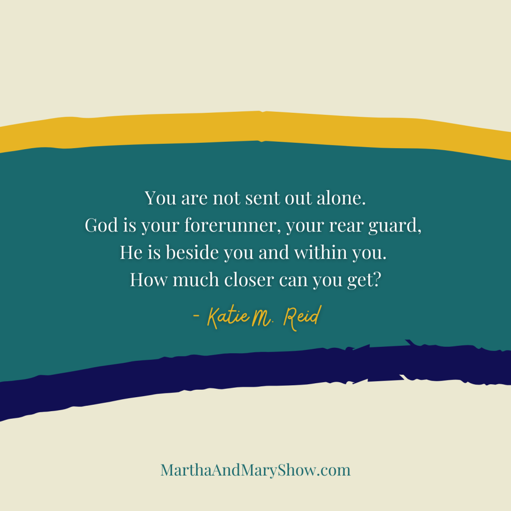 Jesus is our forerunner quote Katie Reid