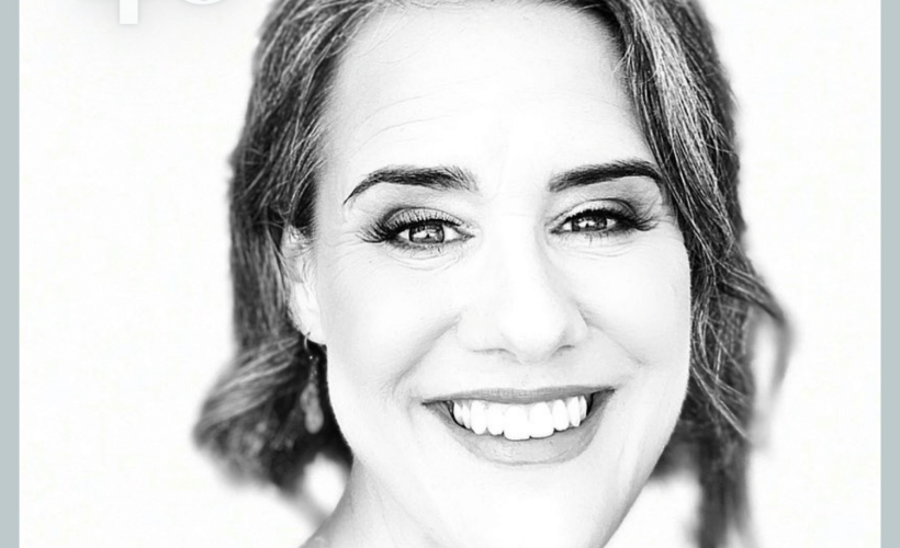 Author Speaker Podcast Host Songwriter Katie Reid Black White Photo