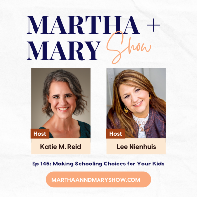 Making Schooling Choices for Your Kids Katie Reid Lee Nienhuis Martha Mary Show podcast