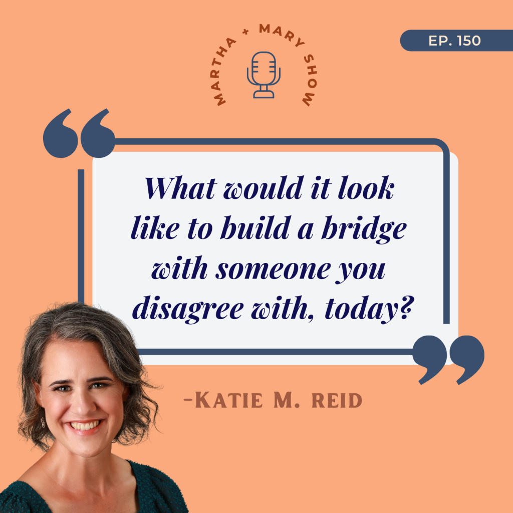 What would it look like to build a bridge with someone you disagree with