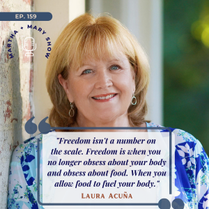 freedom from food addiction laura acuna martha mary show still becoming book