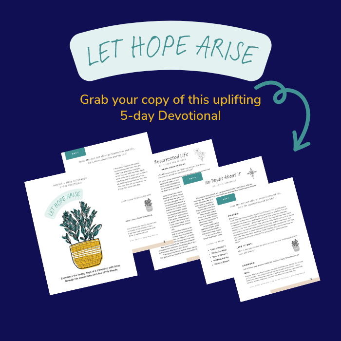 Let Hope Arise 5 Day Devotional Katie M Reid