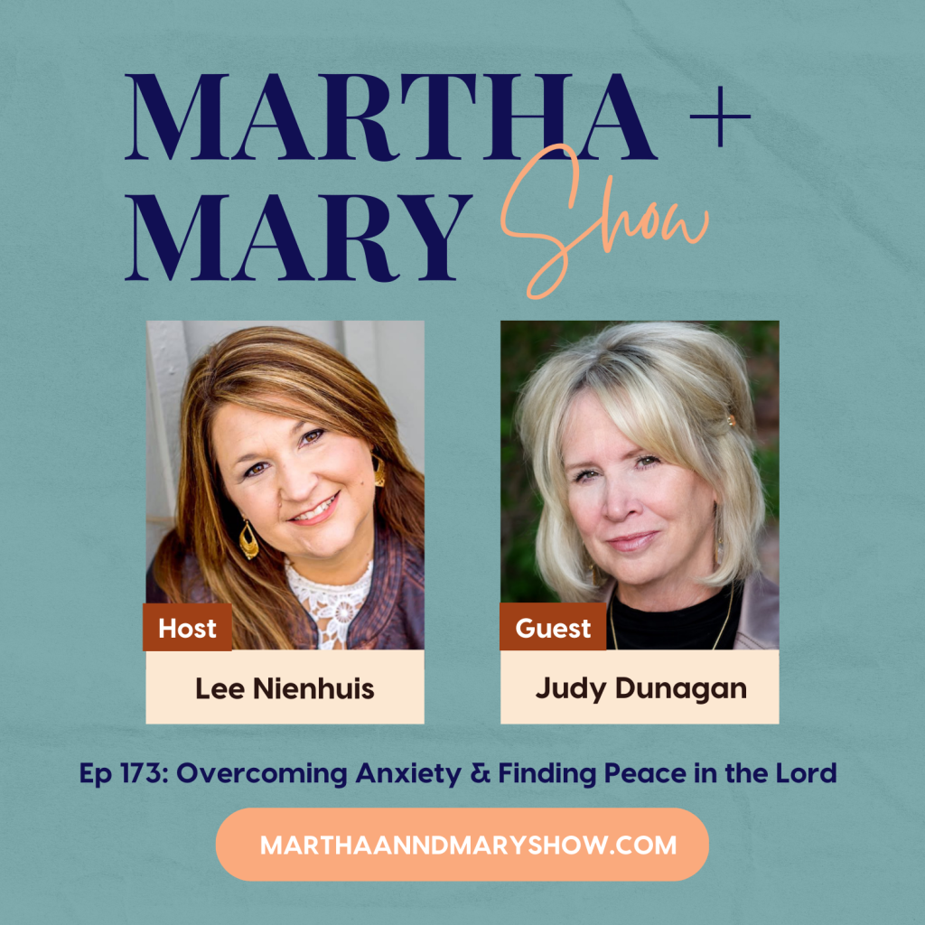 Judy Dunagan author of The Loudest Roar Martha Mary Show podcast Lee Nienhuis