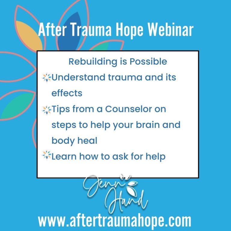 After Trauma Hope with Jennifer Hand - Katie M. Reid