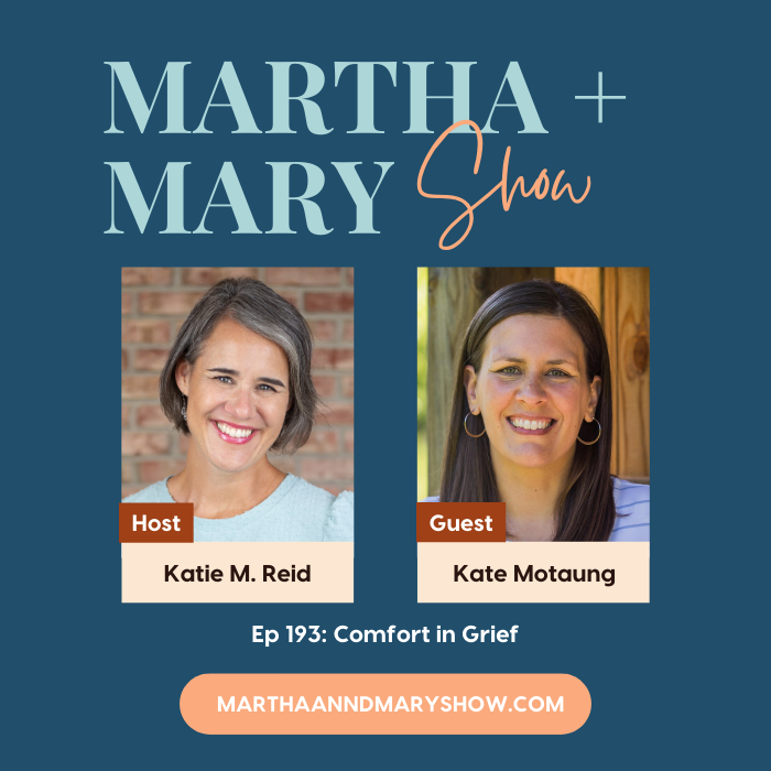 comfort in grief with Kate Motaung author of Letters to Grief 