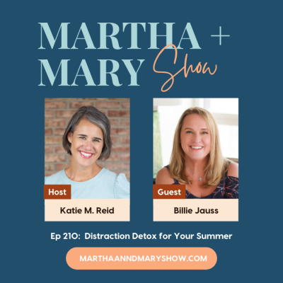 Billie Jauss Distraction Detox Summer Martha Mary Show