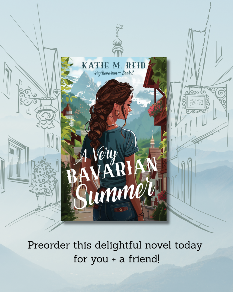 A Very Bavarian Summer by Katie M Reid is a delightful rom com fiction book 